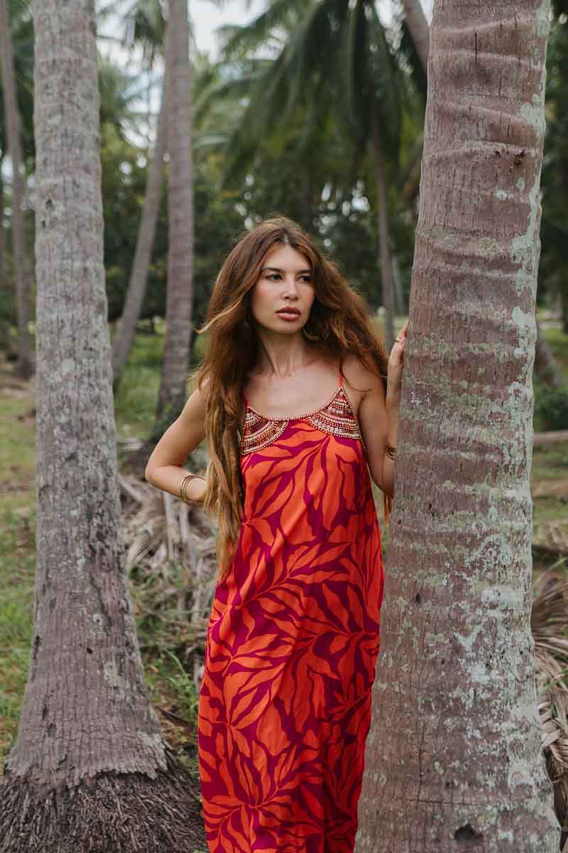 Nadia naranja spiro