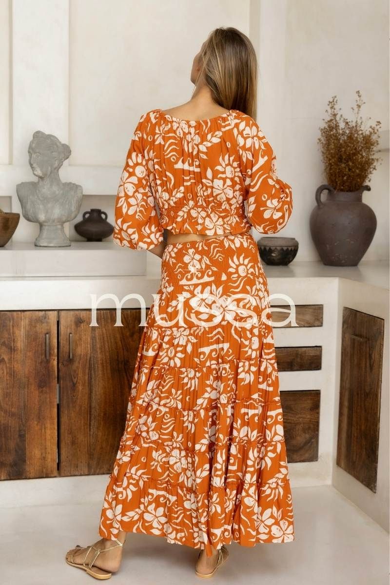 Dany Naranja Conjunto