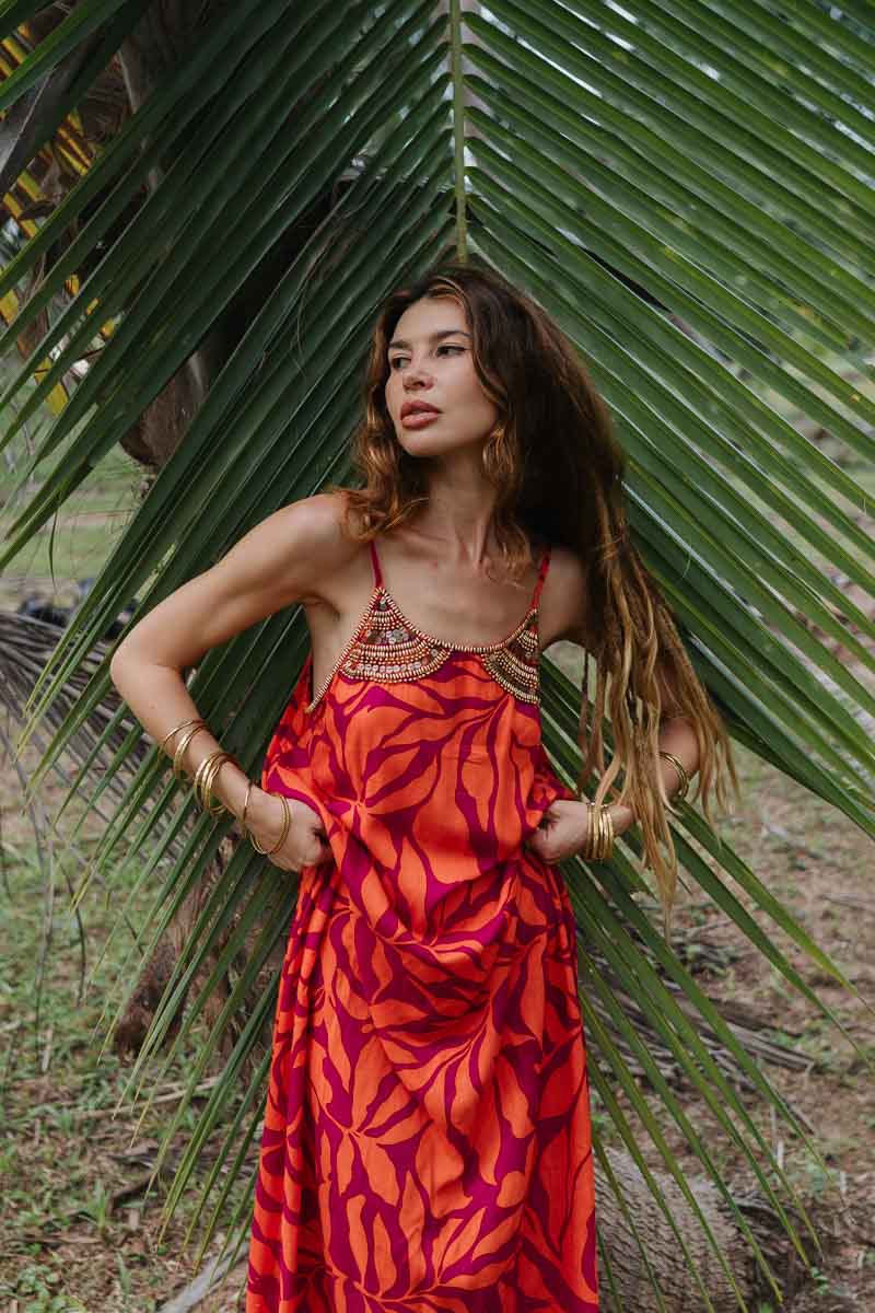 Nadia naranja spiro