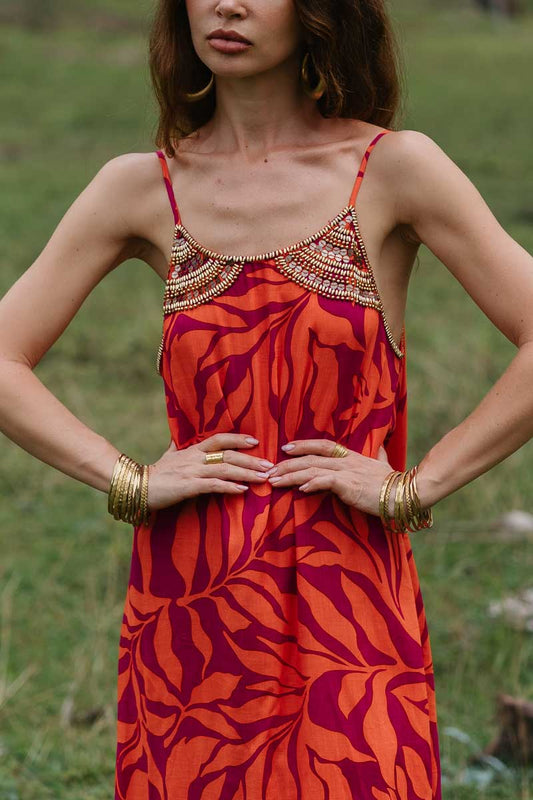 Nadia naranja spiro