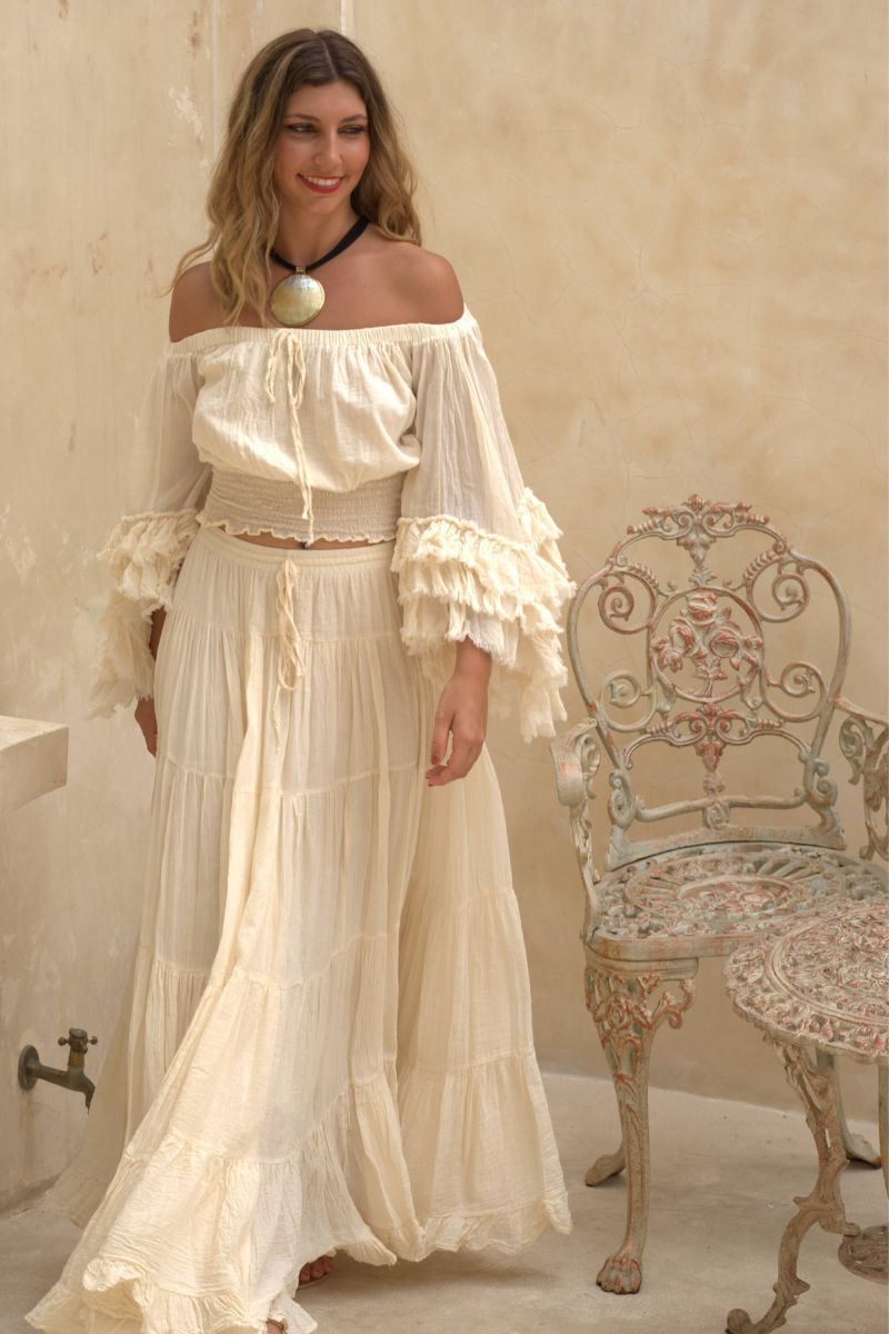 Blusa Crema Emilia