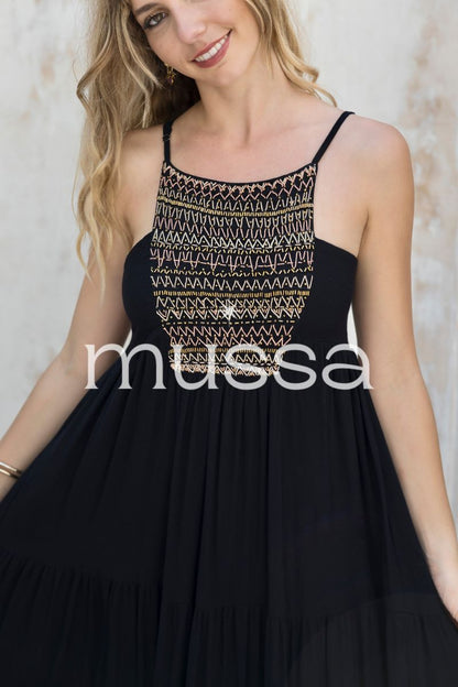 Jimena Zig Zag negro