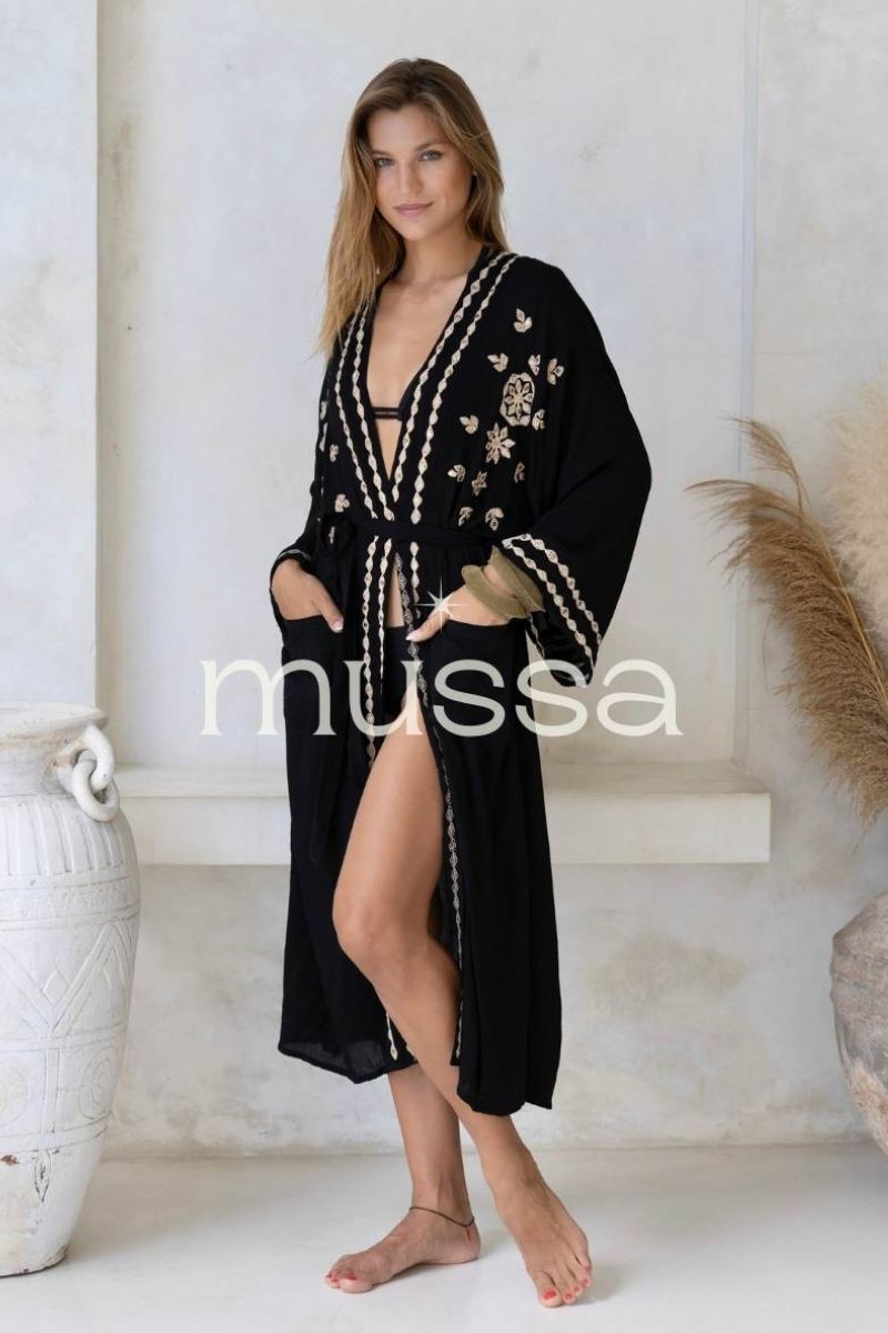 Kimono Soleil Negro