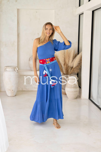 Muska Azul Largo